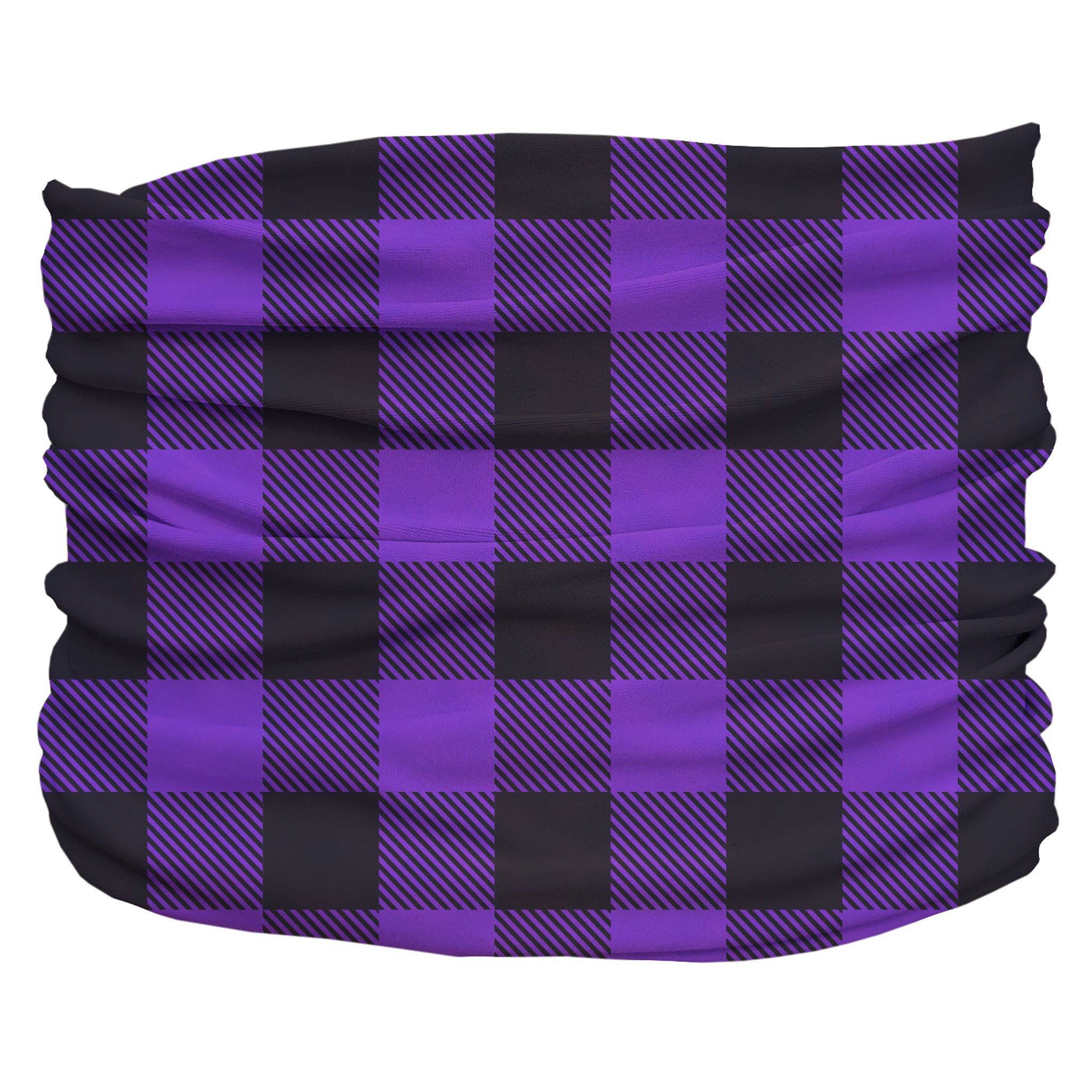 Main Buffalo Plaid Purple Pup Scruff image